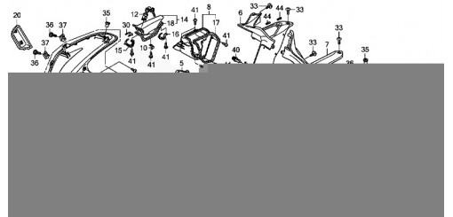 UNDER COWL XL1000V7 de 2007